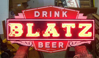 Blatz Beer 4ft